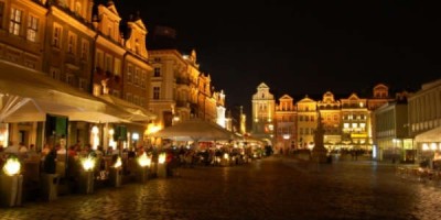 Gamli bærinn í Poznan er bæði sérstakur og fallegur. Mynd Dietmer