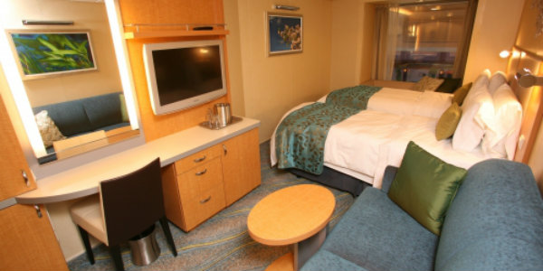 Hefðbundin káeta með glugga er ekki ýkja amaleg.