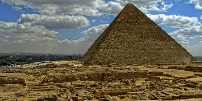 Ekki allir vita hvernig píramídarnir eru að innan. Mynd sdhaddow