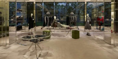 Dýrasta Prada verslun Evrópu var að opna í Barcelóna.