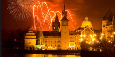 Áramót eru léttust á pyngju ferðafólks í Prag í Tékklandi