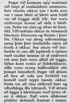 Brjálaður fíll og ópíumlyktandi heimamenn er meðal þess sem Anna Mjöll upplifði í Tælandi árið 1990