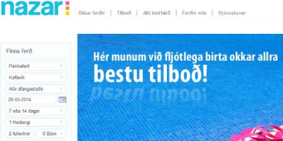 Enn engar ferðir á „besta“ verði hjá ferðaskrifstofunni Nazar