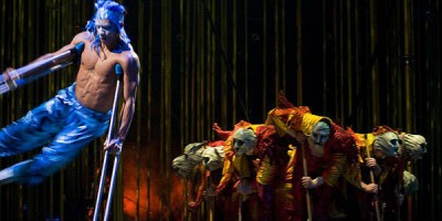 Cirque du Soleil pakkar alla sala alls staðar í heiminum. Hægt að sjá þá frítt næsta sumar. Mynd Focka