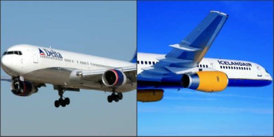 Engin hræðilegur verðmunur á flugi til New York en þó munur. 