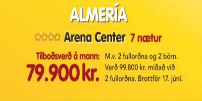 Tilboð sem engin innistæða er fyrir hjá Plúsferðum.