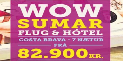 Sumartilboð Wow Air finnst ekki fyrr en komið er langt fram í september.