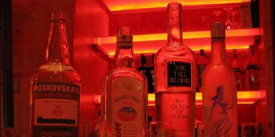 Nokkrar tegundir af rússnesku vodka en fjöldi tegunda þar í landi er hreint rugl og engin leið fyrir fólk að vita hvað er gott og hvað ekki nema á nokkrum árum á haugafilleríi. Mynd AE