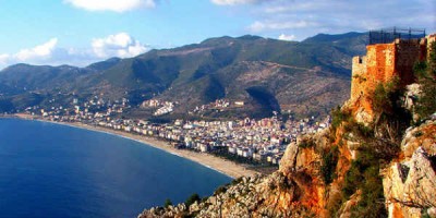 Bærinn Analya er um það bil þremur tímum frá Antalya sem margir Íslendingar þekkja. Mynd Özgur Mulizimoglu