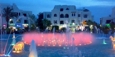 Miðbær smábæjarins Port el Kantaoui í Túnis en þangað kemst fólk fyrir lítið í nóvember. Mynd John Morris