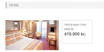 Undarlegasti innriklefi sem við höfum séð. Skjáskot