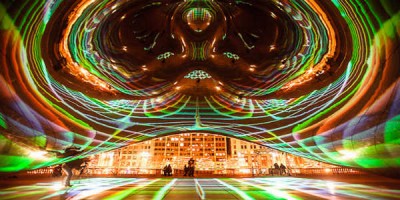 Sé hægt að tala um veislu fyrir augað er ein slík í Lyon í desember ár hvert.