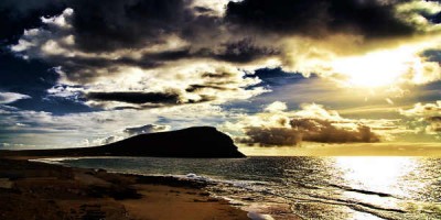 Ahhhh. Spánarsól í tíu daga og svo beint heim í jólasteikina... Mynd cortto