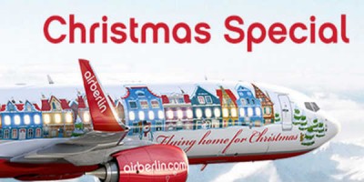 Jólatilboð Airberlin gætu gagnast þeim er vilja komast ódýrt út í heim en ekki alveg búin að gera upp hug sinn ennþá. Mynd Airberlin