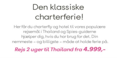 Flug og gisting í Tælandi niður í 208 þúsund krónur á parið frá Danmörku.