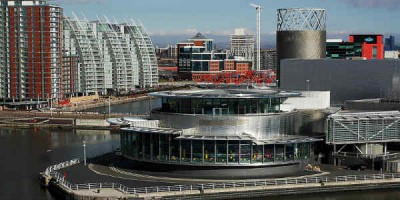 Manchester er ágæt verslunarborg og þangað stutta að fljúga héðan. Mynd Mr.Dyson