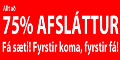 Afslátturinn sem ekki finnst. En fín afsláttarkjör samt á mörgum ferða Nazar næstu vikurnar. Skjáskot