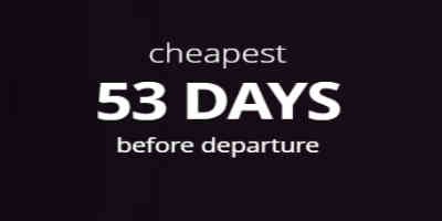 Lukkutalan 53 ef þú vilt tryggja þér flug á lægsta verði. Skjáskot