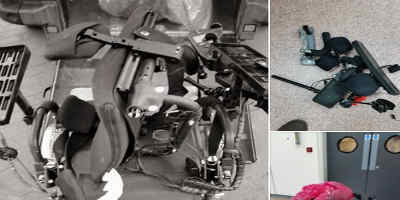 Milljóna króna sérhannaður hjólastóll í molum í meðförum Icelandair. En skítabætur...