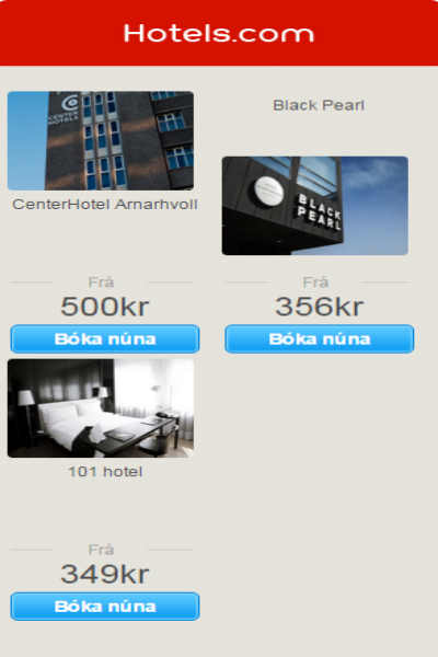 Kolólöglegar auglýsingar Hotels.com