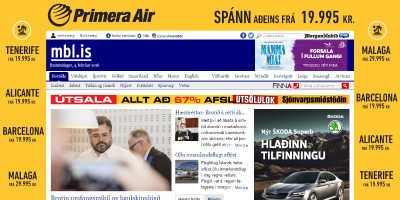 Lægsta verð reynist ekki vera lægsta verð við nánari athugun. Skjáskot