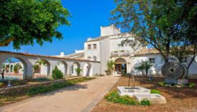 Ítalskt já takk. Gamla klaustrið sem nú er fjögurra stjörnu hótel.