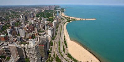 Auðvitað er hægt að gera fínustu kaup í Chicago. Mynd Bert Kaufmann