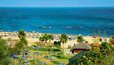 Aldiana Alcaidesa hótelið er fínt til brúks. Það er hins vegar ekki að finna á Costa del Sol.