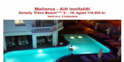 Ef marka má auglýsingu Úrval Útsýn er sérdeilis ódýrt að skjótast til Mallorca í byrjun næstu viku :)